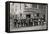 Woodbridge Post Office and Staff, Suffolk, 1912-English Photographer-Framed Stretched Canvas