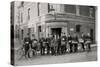 Woodbridge Post Office and Staff, Suffolk, 1912-English Photographer-Stretched Canvas