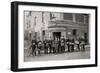 Woodbridge Post Office and Staff, Suffolk, 1912-English Photographer-Framed Photographic Print