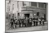 Woodbridge Post Office and Staff, Suffolk, 1912-English Photographer-Mounted Photographic Print