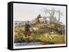 Woodcock Hunting, 1820-Henry Alken-Framed Stretched Canvas