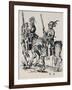 'Woodcut by Jost Amman (1539-1591)', (1927)-Jost Amman-Framed Giclee Print