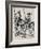 'Woodcut by Jost Amman (1539-1591)', (1927)-Jost Amman-Framed Giclee Print