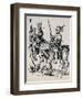 'Woodcut by Jost Amman (1539-1591)', (1927)-Jost Amman-Framed Giclee Print