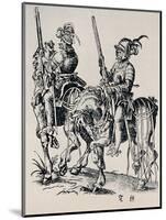 'Woodcut by Jost Amman (1539-1591)', (1927)-Jost Amman-Mounted Giclee Print