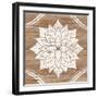 Woodcut Floral-Lottie Fontaine-Framed Giclee Print