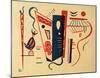 Woodcut for 20th Century, 1939-Wassily Kandinsky-Mounted Giclee Print