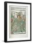 Woodcut Illustration from Medieval Book-null-Framed Giclee Print