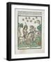 Woodcut Illustration from Medieval Book-null-Framed Giclee Print