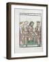 Woodcut Illustration from Medieval Book-null-Framed Giclee Print