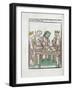 Woodcut Illustration from Medieval Book-null-Framed Giclee Print