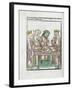 Woodcut Illustration from Medieval Book-null-Framed Giclee Print