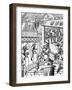 Woodcut Illustration Showing the Mint and Administrators-null-Framed Giclee Print