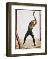 Woodcutter, 1910-Ferdinand Hodler-Framed Giclee Print