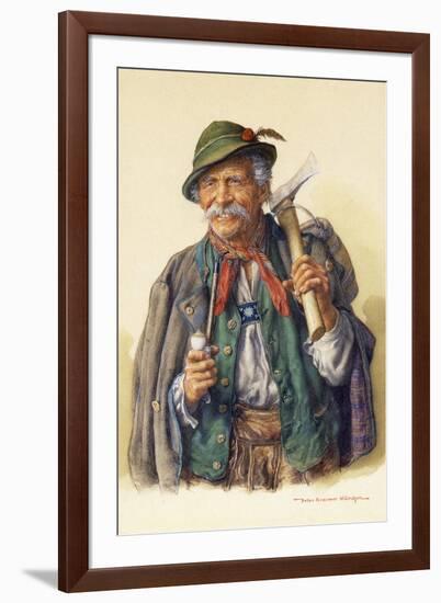 Woodcutters, Mountaineers and Hunters-Peter Kraemer-Framed Giclee Print