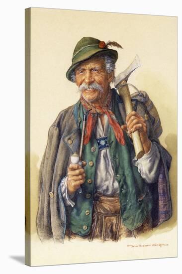 Woodcutters, Mountaineers and Hunters-Peter Kraemer-Stretched Canvas