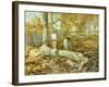 Woodcutters (The Old Elm)-Childe Hassam-Framed Giclee Print