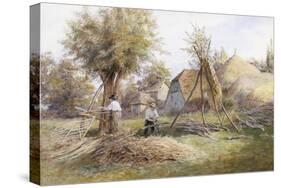 Woodcutting-Wilmot Pilsbury-Stretched Canvas