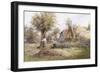 Woodcutting-Wilmot Pilsbury-Framed Giclee Print