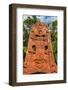 Woodecarved Entrance at the Te Puia Maori Cultural Center-Michael-Framed Photographic Print