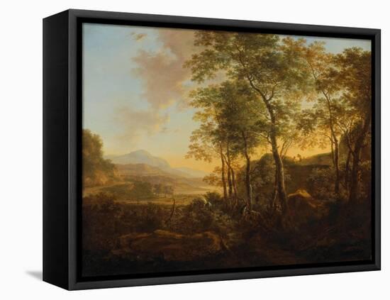 Wooded Hillside with a Vista, C.1645-Jan Both-Framed Stretched Canvas