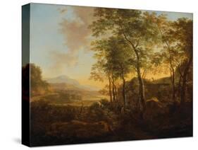 Wooded Hillside with a Vista, C.1645-Jan Both-Stretched Canvas