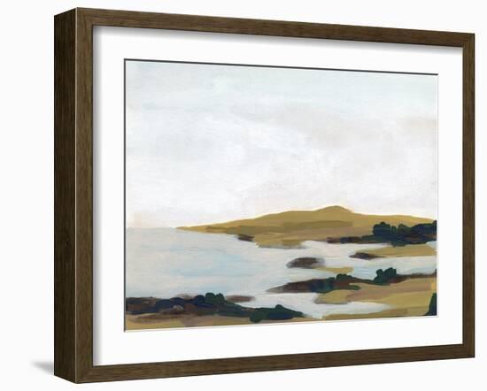 Wooded Inlet II-June Vess-Framed Art Print