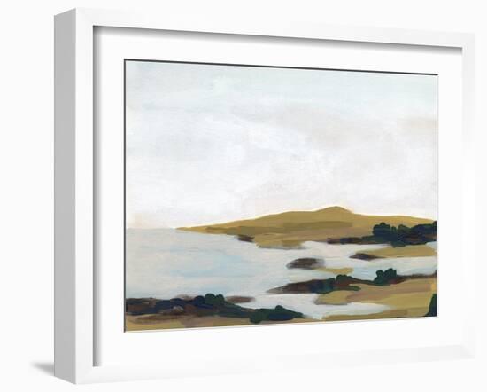 Wooded Inlet II-June Vess-Framed Art Print