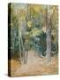 Wooded Interior-Eugène Boudin-Stretched Canvas