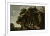 Wooded Landscape, c.1633-Jacob Jacobsz van Geel-Framed Giclee Print