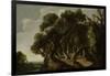 Wooded Landscape, c.1633-Jacob Jacobsz van Geel-Framed Giclee Print