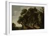 Wooded Landscape, c.1633-Jacob Jacobsz van Geel-Framed Giclee Print