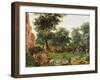 Wooded Landscape, C.1690-1700-Jan Van Der Heyden-Framed Giclee Print