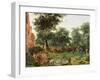 Wooded Landscape, C.1690-1700-Jan Van Der Heyden-Framed Giclee Print