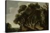 Wooded Landscape, Jacob Jacobsz Van Geel-Jacob Jacobsz van Geel-Stretched Canvas