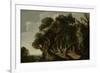 Wooded Landscape, Jacob Jacobsz Van Geel-Jacob Jacobsz van Geel-Framed Premium Giclee Print