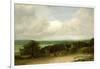 Wooded Landscape with a Ploughman-John Constable-Framed Giclee Print