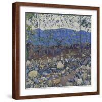 Wooded Landscape with Brook Near Leissigen, 1904-Ferdinand Hodler-Framed Giclee Print