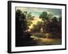 Wooded Landscape with Cattle by a Pool, 1782-Thomas Gainsborough-Framed Giclee Print