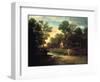 Wooded Landscape with Cattle by a Pool, 1782-Thomas Gainsborough-Framed Giclee Print