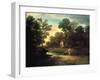 Wooded Landscape with Cattle by a Pool, 1782-Thomas Gainsborough-Framed Giclee Print