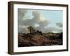 Wooded Landscape with Herdsman Seated, C.1748-Thomas Gainsborough-Framed Giclee Print