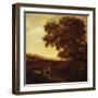 Wooded Landscape with Huntsmen and Travellers on a Road-Joris Van Der Haagen-Framed Giclee Print