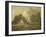 Wooded Landscape with Village Scene, Early 1770-72-Thomas Gainsborough-Framed Giclee Print