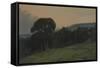 Wooded Landscape-Sir Charles Holroyd-Framed Stretched Canvas