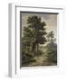 Wooded Landscape-Barend Cornelis Koekkoek-Framed Giclee Print