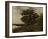 Wooded Landscape-Anthonie Waterloo-Framed Art Print