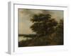 Wooded Landscape-Anthonie Waterloo-Framed Art Print