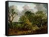 Wooded Landscape-Thomas Gainsborough-Framed Stretched Canvas