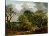 Wooded Landscape-Thomas Gainsborough-Stretched Canvas